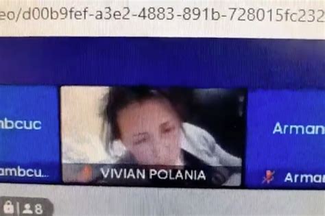 vivian polania nude|Colombian judge suspended for showing up to Zoom hearing